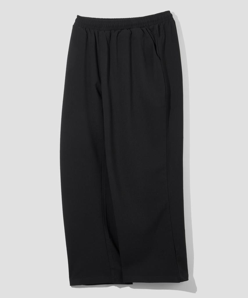 AGOD Wide Banding Slacks [Black]