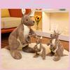 Adorabile Peluche Canguro Morbido Peluche Perfetto Regalo per Bambini 27cm 35cm 60cm
