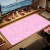 Rosa Panther Aufdruck Kissen Rutschfest Laptop Tablet Großes Mauspadd XXL Matte Mini-PC Spielmatte Mit Verriegeltem Rand