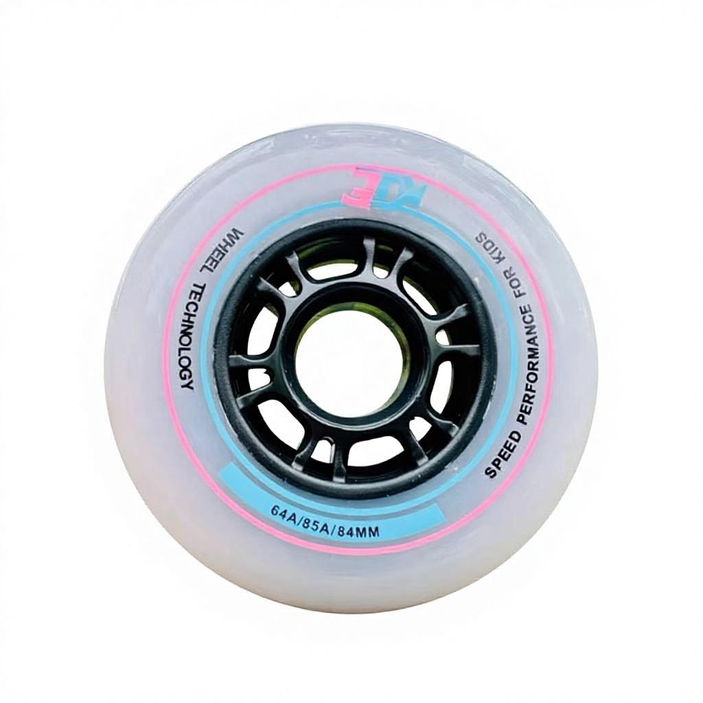 OEM ODM 84MM PU Rubber Replacement Inline Roller Skate Wheel Core Smooth Sliding Durable Long Lasting Outdoor Indoor All Scene