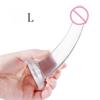 Transparent Butt Plug Soft Anal Plug with Strong Suction Cup G-spot Vaginal Massager Prostate Stimulator Erotic Adult Products