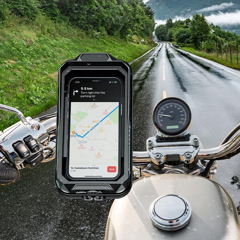 Waterproof Bike Phone Mount Bag Touch Screen Bicycle Handlebar Phone Holder Case For Cycling