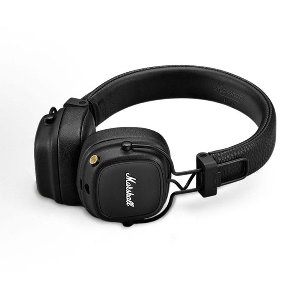 Marshall MAJOR IV Wireless Bluetooth Headphones,Black,On-Ear Gaming Headset,Noise Canceling