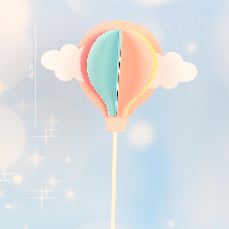 Rainbow Birthday Cake Toppers - Colorful Party Decorations & Dessert Table Accessories