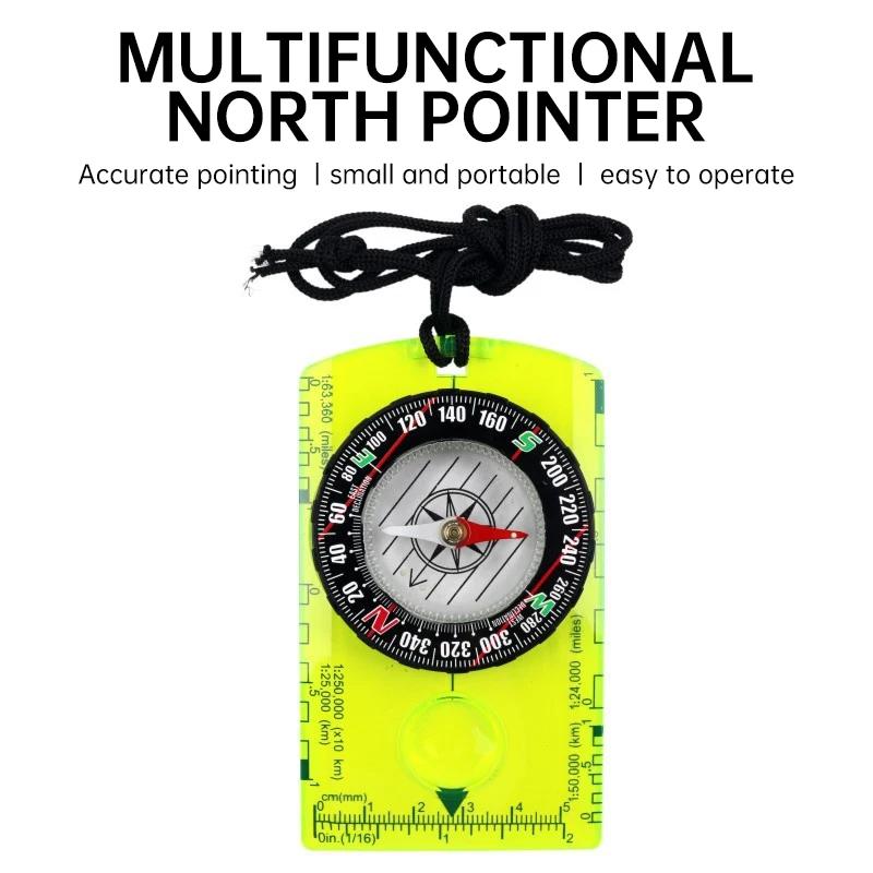 Hiking Backpack Compass Kids Compass Camping and Navigation Compass Backboard Compass for Map Reading