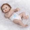 NPK 55 cm Reborn Baby Batole Dívka Princezna Panenka Živá velmi měkká celotělová silikonová hračka do vany
