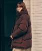 Rolarola High Neck Down Midi Padding Brown