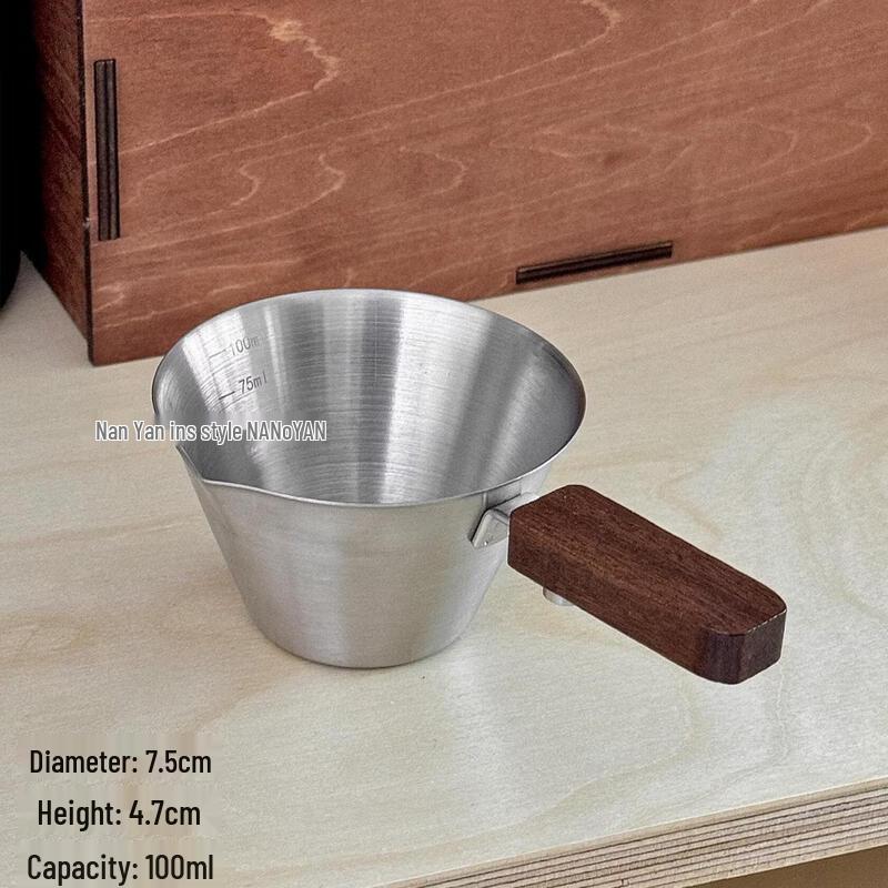 304 Stainless Steel Espresso Measuring Cup
