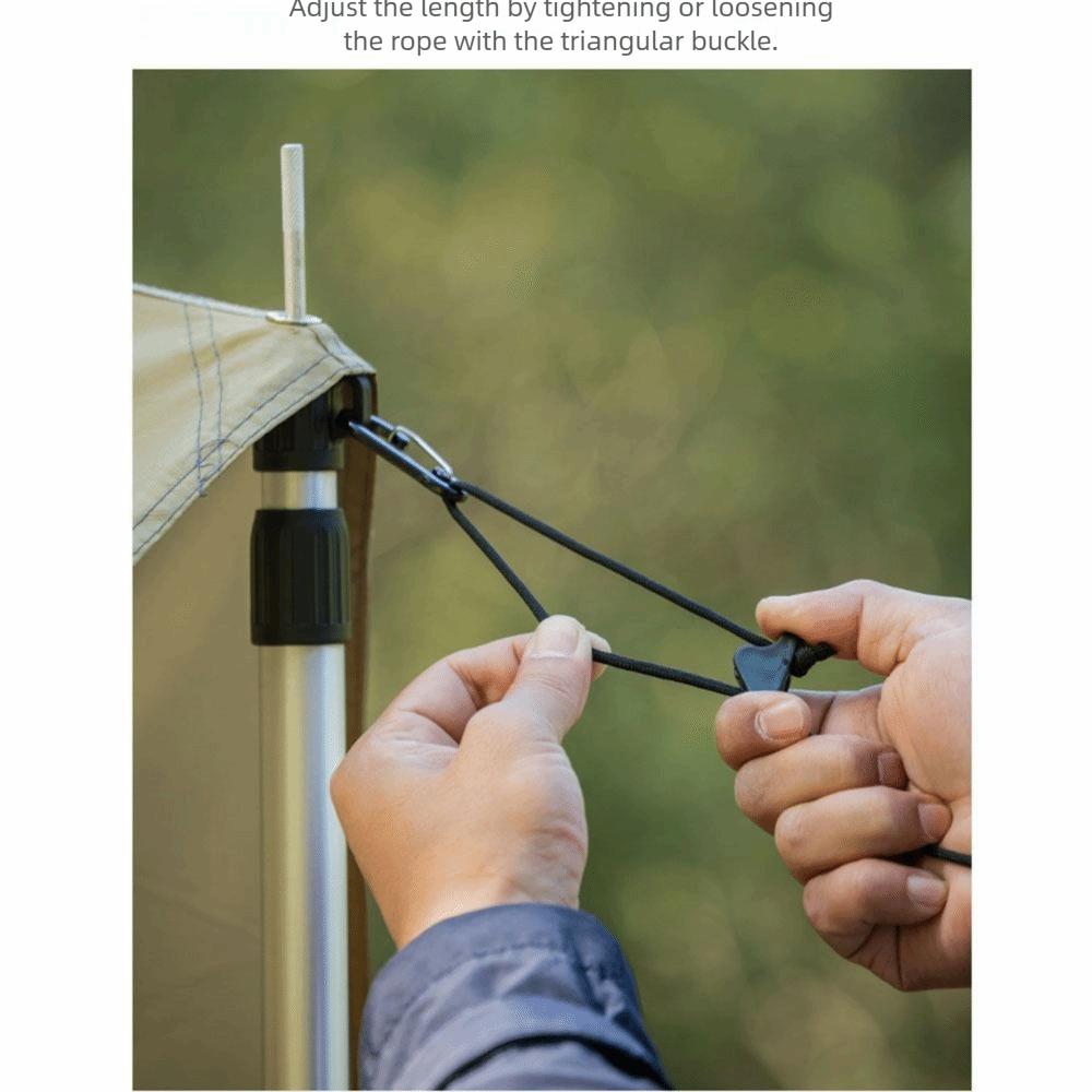 Adjustable Portable Storage Lanyard Windproof Camping Hanging Rope  Camping