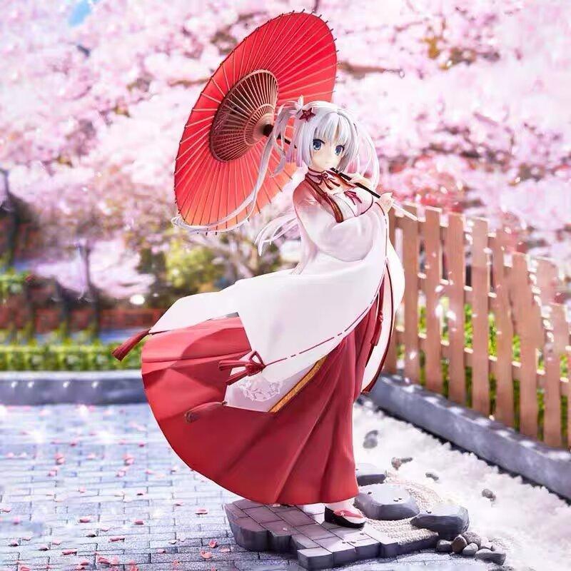 Kanruwan Flower Crowning Wu Fang Ni Witch Girl Cabbage Umbrella Stance Boxed Collectible Figure Toy Model Standalone Decoration