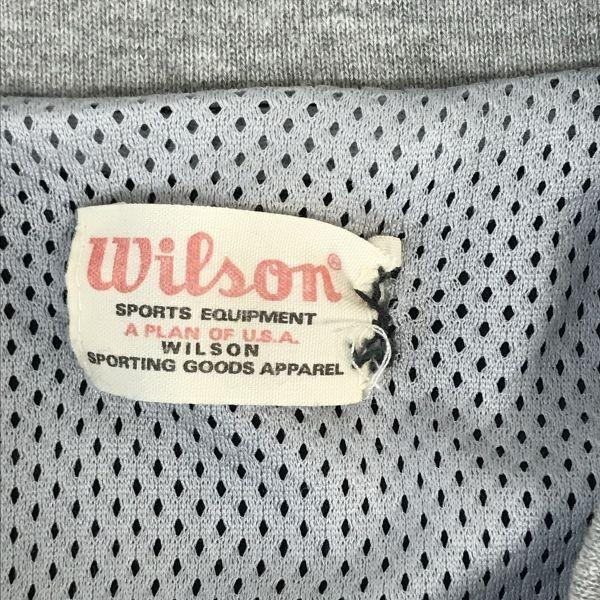 Wilson USA 100% Nylon Coach Jacket Men M Black Hit Union Vintage(USED)