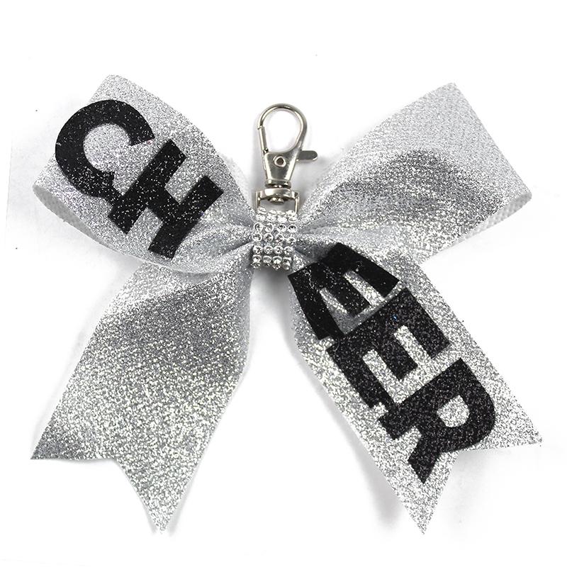 Creative Fashion Cheerleader Keyrings With Glitters Designs Unique Keyrings Exquisite Backpack Decoration Accessories Gifts