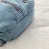Denim Backpack Lightweight Casual Women Outdoor Sports Mini Backpack