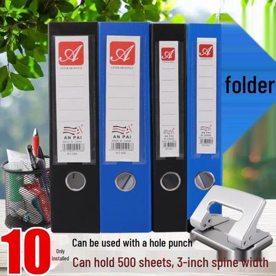 A4 2-Hole Fastener Clip File Folder Binder