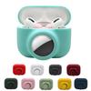 Tracker Protector Multifunctional Simple Design Silicone 2-in-1 Earphones Protective Sleeve for Airpods for Airtag