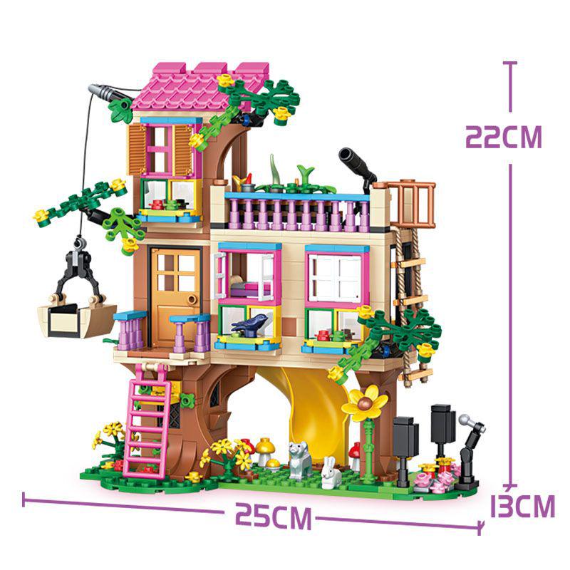 ChaoBao 7652 LEGO-Compatible Girl's Castle Treehouse Villa Building Set