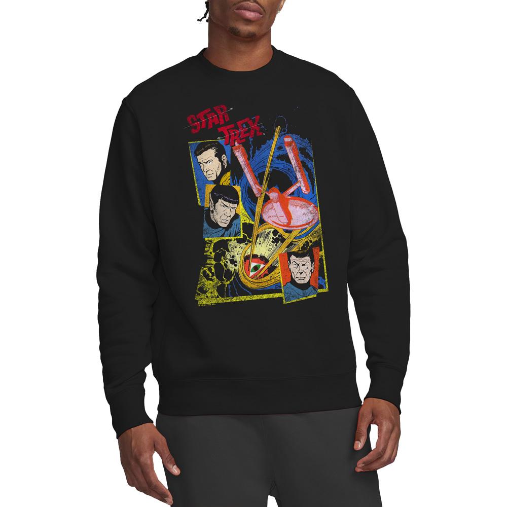 STAR TREK Unisex-Sweatshirt „Eye of the Storm“ für Erwachsene