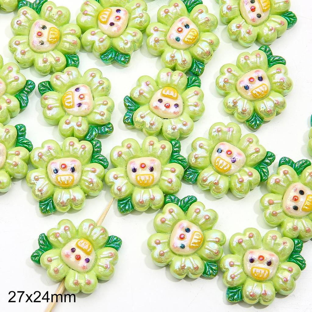 Harzperlen-Anhänger-Charms für Schmuckzubehör, DIY-Halskette, Armband-Zubehör