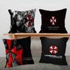 E-Evils GAME R-Resident 45*45cm Cushion Cover Pillow Cover Decor Pillowcase Home Pillowcase For Couch Pillow