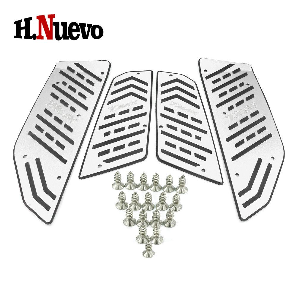 Pentru Yamaha Tmax560 Tech MAX TMAX 560   TMAX530 SX DX Accesorii Motocicletă Suport pentru picioare Acoperire Pad Suport pentru picioare Covoraș 4 BUC