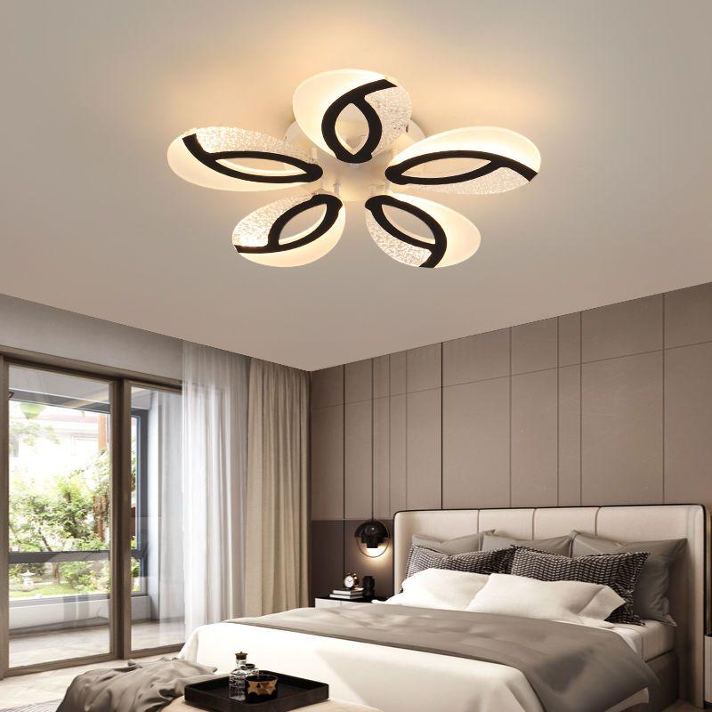 Plafoniera LED Sufragerie Dormitor Alb Restaurant Hotel Vila Lampa Creativa Plafoniera