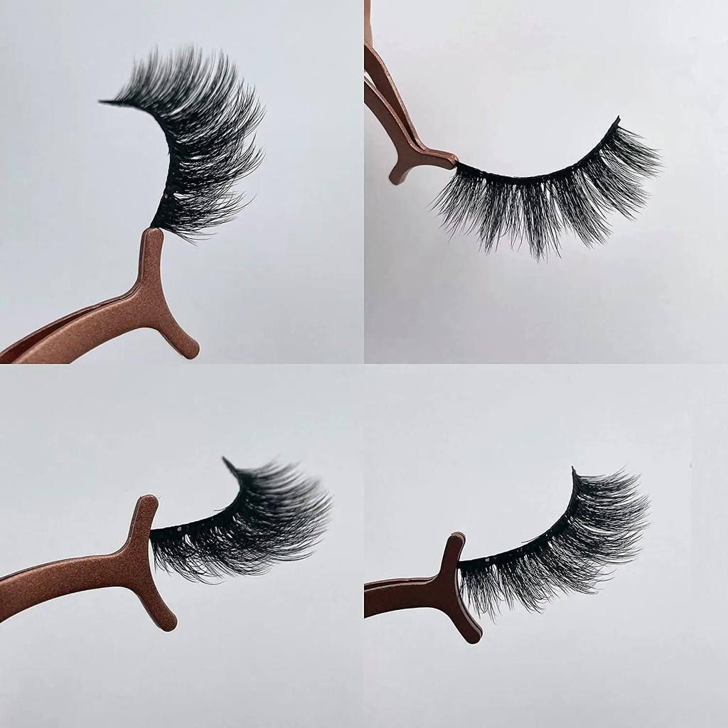 10Pairs 3d Lashes Mink False Eyelashes Eye Fake Lash Eyelash Extension Natural Set Wispy Lashes Supplies Tools Beauty Fluffy