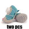 New Summer Soft Sole Dog Shoes for Small Dogs, Button Design Thin Pet Boots for Teddy Pomeranian Bichon Chihuahua