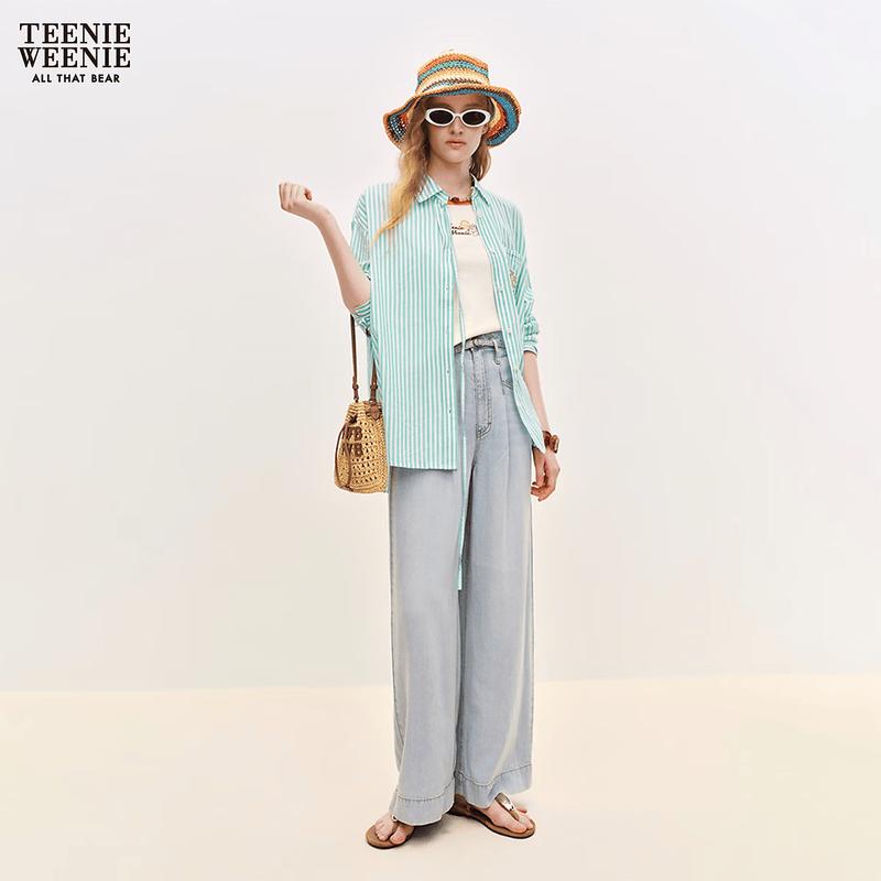 Teenie Weenie Women's Simple Denim Jeans