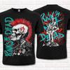 T-shirt Punk's Not Dead Punk Rock Hard Rock Heavy Metal Anarchia T-shirt Magliette Top Unisex Cotone Manica Corta High Street