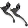New 1Pair Black Brake Lever Perch Clutch For HONDA CRF50F CR125R CR250R XR200R XR80R