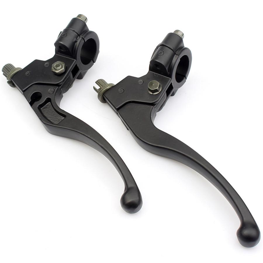 

New 1Pair Black Brake Lever Perch Clutch For HONDA CRF50F CR125R CR250R XR200R XR80R