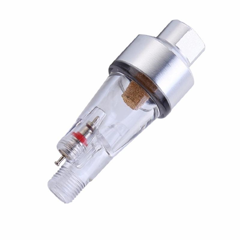 1Pc Mini Airbrush In-Line Filter System Airbrush Spray Effective Water Oil Separator Moisture Trap For Smooth Airbrush Painting