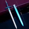 Sword Art Online Keychain SAO Eugeo Blue Rose Sword One-Handed Sword Pendant Keyring SAO Couple Keychain