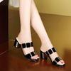 Women Fashion Spring Summer High Heel Sandals Lady Sexy Comfortable Female Cute PU Sandals Women Shoes