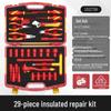Pioneering Industrial-Grade Auto Repair Kit: Chrome Vanadium Steel Sockets & Ratchet Wrench Set for Mechanics