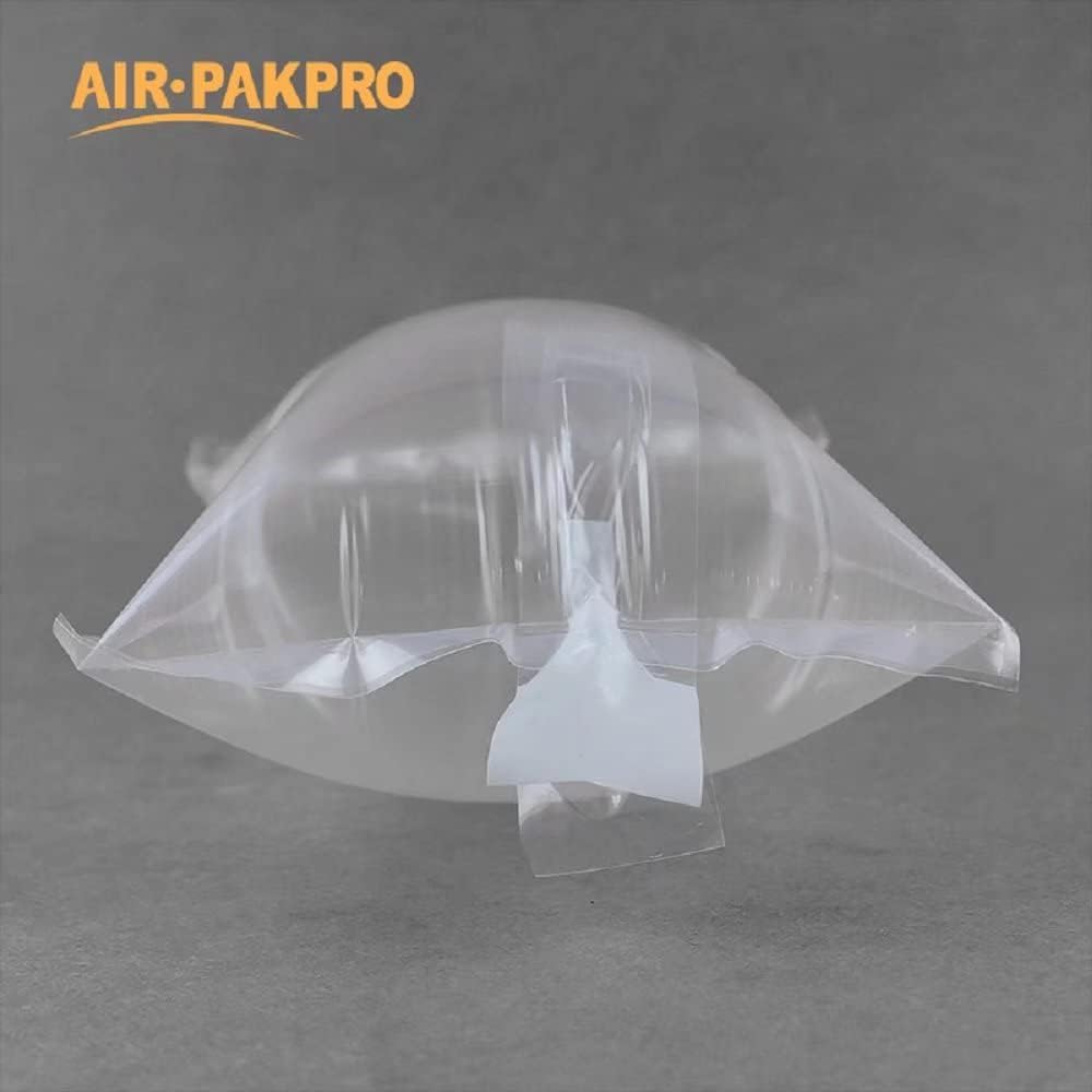 100 Pack,Free Hand Pump AIR PAKPRO 3.9x5.9inch Clear Plastic Inflatable Air Packaging Bags Air Pillows Air Cushions Buffer Bags Void Fill Cushioning