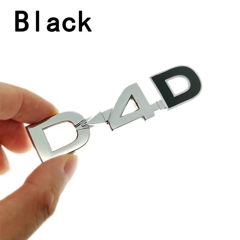 

3D Metal Quality D4D Logo Car Side Emblem Rear Trunk Decorative Sticker Styling for BMW Toyota Toyota Honda Ford Car Styling чёрный