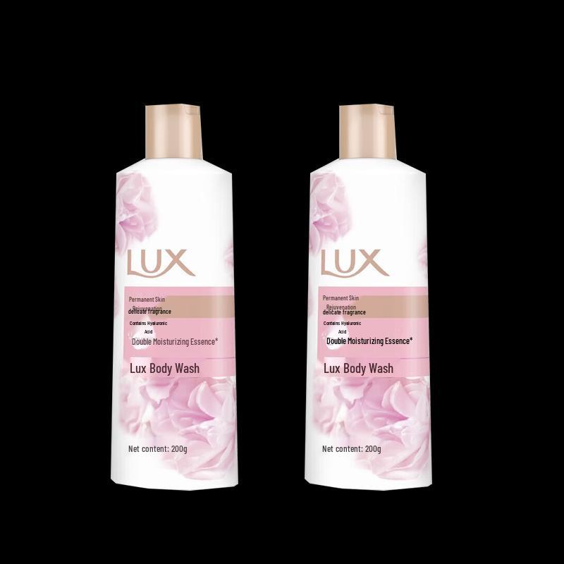Lux Lasting Tender Skin Perfumed Shower Lotion 2x200g