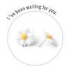 Women Girls Simple Daisy Flower Fresh Temperament Fashion Accessories Earrings Jewelry Ear Stud