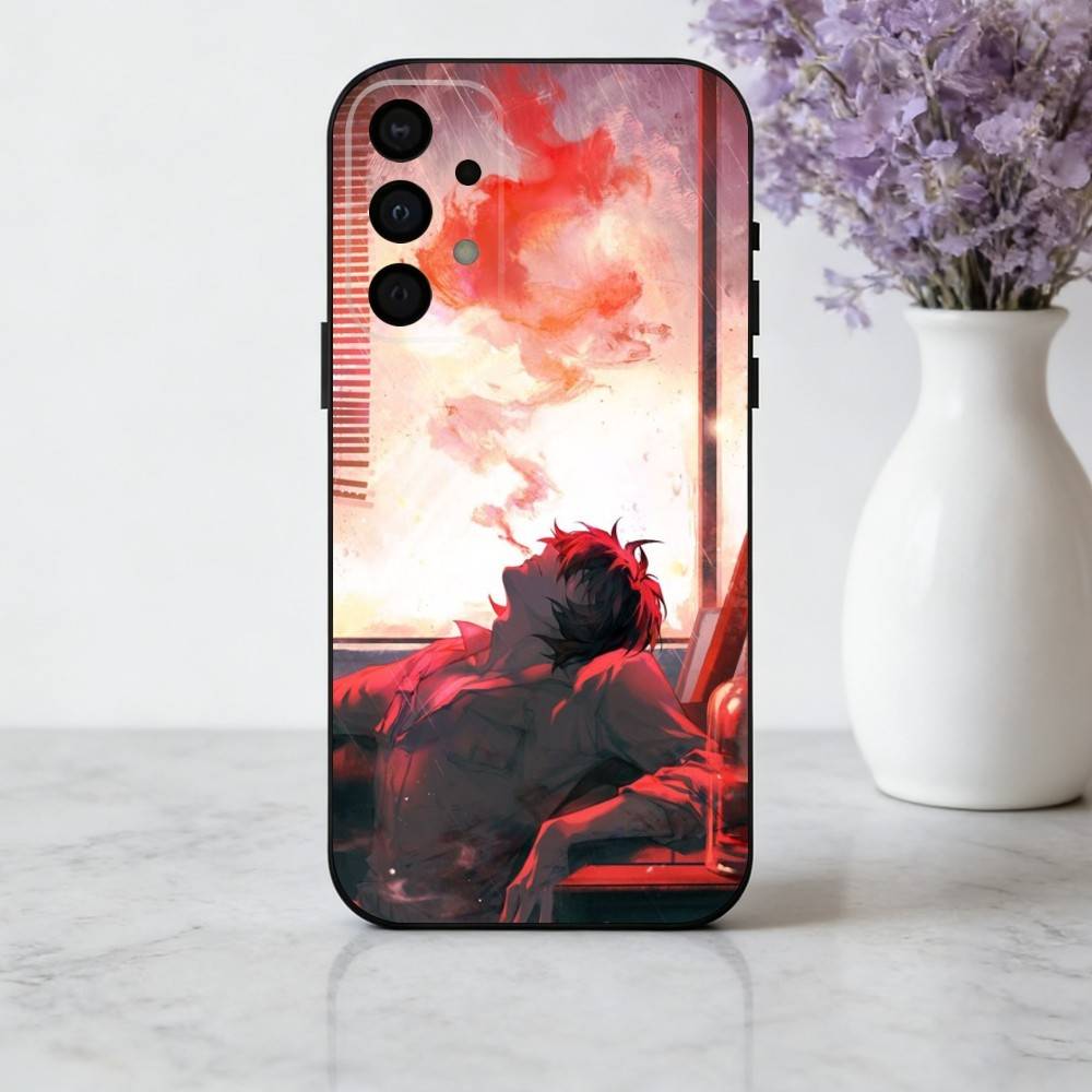 T-Towa-A S-Slow D-Damage-E Phone Case For Samsung Galaxy A73,A72,A71,A70,A53,A52,A51,Soft Silicone Black Cover