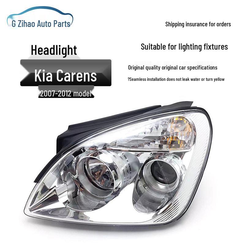 Fits 07-12 Kia Carens Front Headlight Assembly - High/Low Beam Original Headlamp