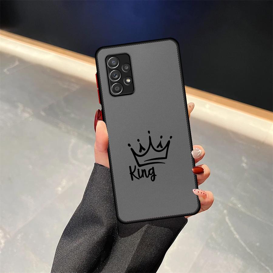 Case for Samsung Galaxy A52S A72 A54 A73 A33 A53 A35 A16 A15 A14 A23 A34 A36 A56 A55 A17 A52 Phone Cover The Queen's Crown