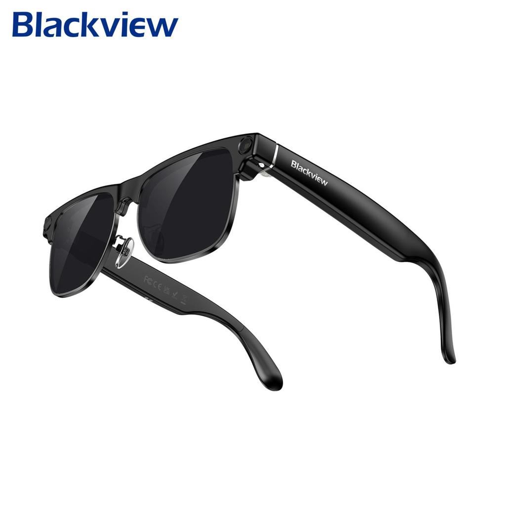 Blackview BV200 Al Smart Glasses Smart Camera Brille Sonnenbrille Musikwiedergabebrille Outdoor Sportbrille Smart Glasses mit Musik & Kamera