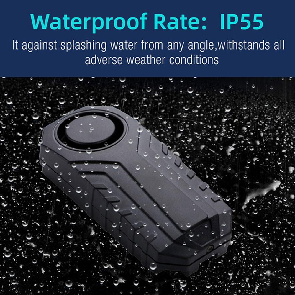 With Remote Bike Alarm Bell Wireless Bike Horn Gift Vehicle Security Alarm System