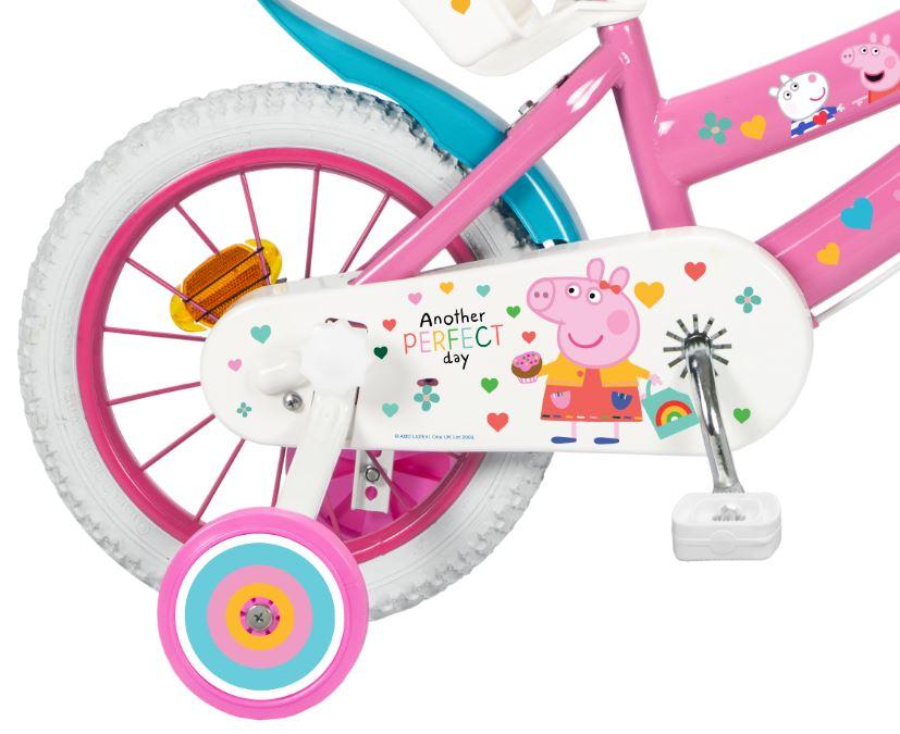 Peppa Pig Children'S Bike 14 Inches For Girls 4-6 Years Old