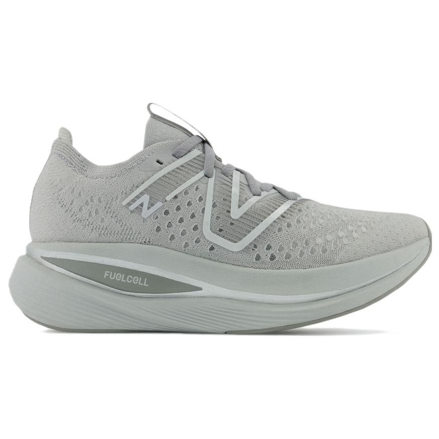 New Balance Scarpe da Ginnastica da Donna FuelCell SuperComp Low Grigio Nimbus Marmo Argento WRCXED2