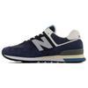 574 Men's NB Navy Sea Salt Retro Lifestyle Sneakers ML574TE