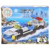Construction Bricks 2 in 1 Police Boat Robot