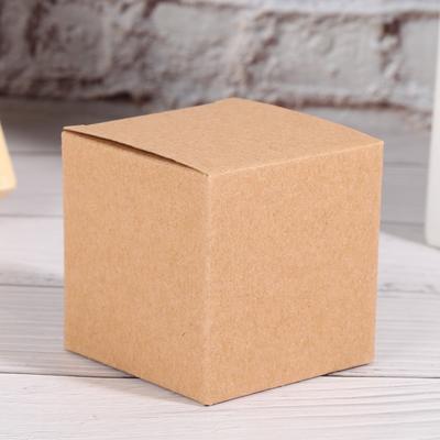 50PCS Paper Kraft Paper Box With Lids Paper Box Wrapping Supplies Candy Box  Birthday