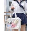 New Japanese Pain Bag Transparent Badge Pain Bag Baby Bag Female Cute Jk Uniform Portable Messenger Bag Student Second Dimension